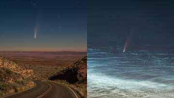 Neowise comet streaks past Earth providing a stunning nighttime show. Check pics