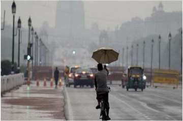 Delhiites wake up to pleasant, rainy morning. IMD forecasts thunderstorms through the day. Details