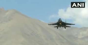 Video: IAF's Su-30MKI, Apache attack helicopter carry out air operations near Indo-China border