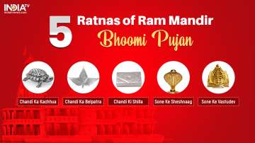 Only 32 seconds Shubh Muhurat for Ram Mandir Bhoomi Pujan; these 5 Ratnas to be used