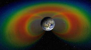 NASA confirms dent in Earth's magnetic field splitting into two