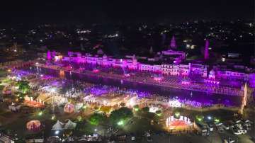 Ayodhya City on eve of Ram Mandir Bhoomi Pujan