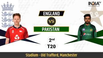 Live Streaming Cricket, England vs Pakistan 2nd T20I: Watch ENG vs PAK stream live cricket match on 
