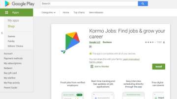 google, google app, google apps, googlr kormo jobs app, google app to seek jobs for users in india, 
