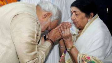 Lata Mangeshkar wishes PM Modi on Raksha Bandhan, later says her message an 'inspiration'