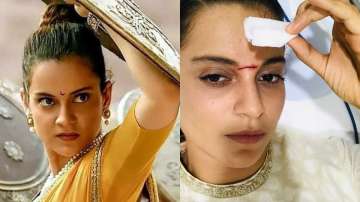 Kangana Ranaut recalls first day of Manikarnika shoot when she got hit on head, shares picture