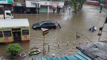 Mumbai rains: Severe waterlogging in several areas after heavy downpour; IMD issues red alert 