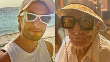 Ranveer Singh shares funky picture of his 'Nana G'