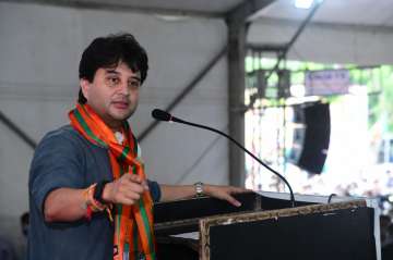 BJP leader Jyotiraditya Scindia takes jibe at Kamal Nath during Gwalior rally