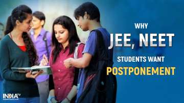 COVID risk, floods, transportation: Why JEE, NEET students want postponement