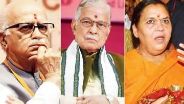 Babri Verdict: BJP leaders LK Advani, MM Joshi, Uma Bharti unlikely to be present in court	