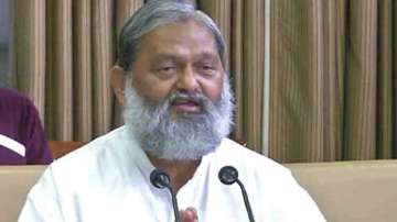 Haryana Home Minister Anil Vij