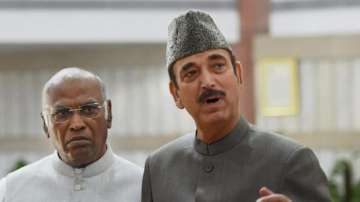 In a major reshuffle, Congress drops Ghulam Nabi Azad, Kharge as party general secretaries