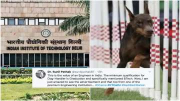 IIT Delhi Dog Handler recruitment 