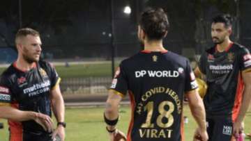 RCB captain 'My COVID Heroes' jersey