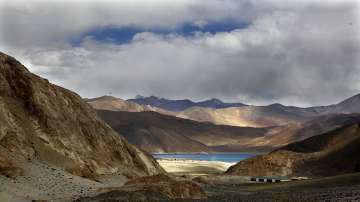 India China, Pangong Tso Lake, Finger 4