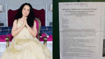 BMC posts notice on illegal construction at Kangana Ranaut's Mumbai office