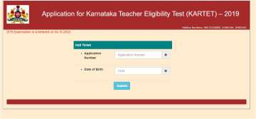 Karnataka TET Hall Ticket 2020 released