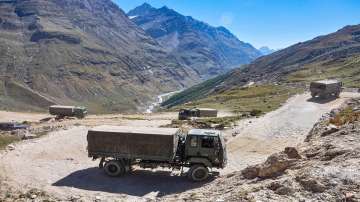 India China tension, ladakh, Pangong Tso, Pangong Lake