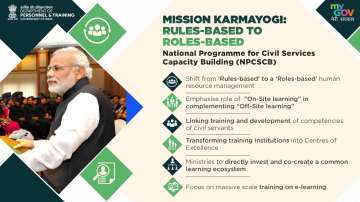 Cabinet approves 'Mission Karmayogi' for civil servents: What it is all about 