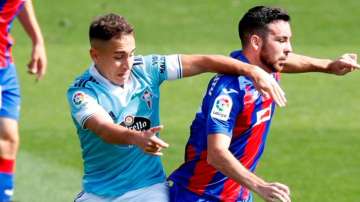 Eibar finished with 10 men after Pape Diop was sent off for a second booking with three minutes left.