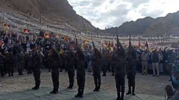 Nyima Tenzin last rites, India China tension, Tibetan 