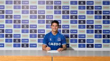 James Rodriguez joins Everton to revive career in England