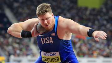 Olympic champion Ryan Crouser smashes shot put meeting record