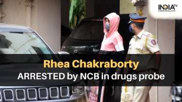 Rhea Chakraborty ARRESTED by NCB in drugs probe, taken for medical tests | Sushant Death Case Update