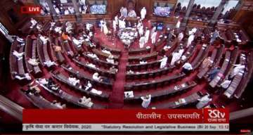 Farm Bills passed in Rajya Sabha amid protests by Congress-led Opposition