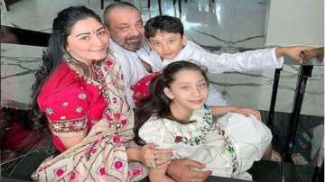 Sanjay Dutt reunites with kids in Dubai after months