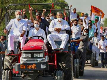 Congress tractor rally: Haryana authorities allow Rahul Gandhi, some party leaders to enter state