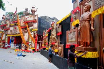 Calcutta High Court has declared puja pandals no-entry zones.