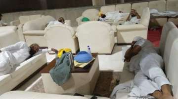 Aam Aadmi Party MLAs spend night in Assembly