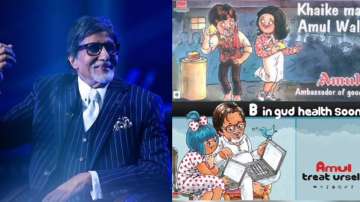 Amul pays tribute to the living legend Big B on his 78th birthday