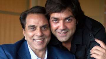 Dharmendra celebrates Bobby Deol's 25 years in Bollywood with special video from his debut film 'Bar