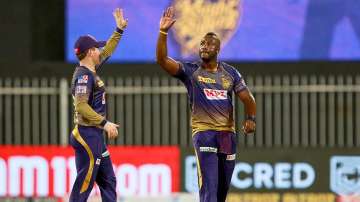 Eoin morgan andre russell kkr ipl 2020