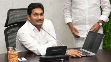 Andhra Pradesh CM Jagan Mohan Reddy releases Rs 1,115 crore to 50.47 lakh farmers under?Rythu Bharosa scheme.