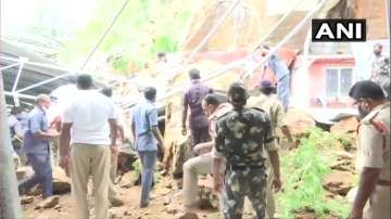 Major landslide near Kanaka Durga temple in Vijayawada, several feared trapped under debris