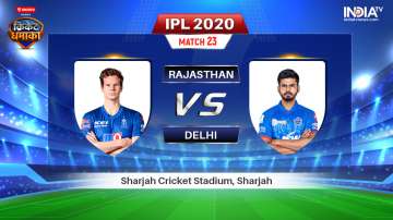 IPL 2020 Live, Live Match Score Rajasthan Royals vs today match, Delhi Capitals ipl 2020 Live Cricke