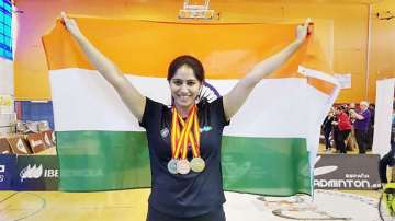 The para-badminton champion revealed that she recently got a new blade prosthetic leg in Mumbai and will be adapting to it in time for the Paralympics next year.