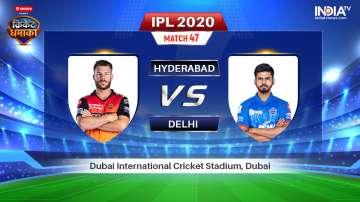 Live Streaming Hotstar live cricket match today online, SRH vs DC Live Streaming, IPL 2020 Live Cric