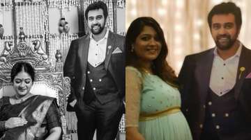 Meghana Raj's baby shower photos featuring late Chiranjeevi Sarja will bring a smile on your face