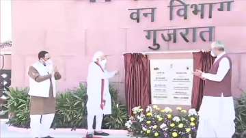 PM Modi inaugurates Sardar Patel Zoological Park in Kevadia
