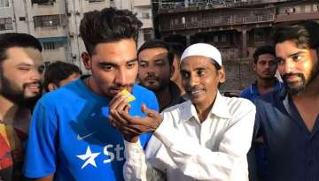 File photo of Mohammed Siraj with father Mohammed Ghaus
