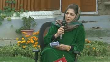 PDP Chief Mehbooba Mufti