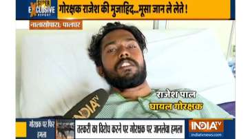 Rajesh Pal, a gau rakshak, was attacked when he was out to rescue cattle in Nalasopara.
