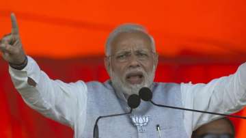 PM Modi rakes up Ayodhya issue at election rally in Darbhanga
 