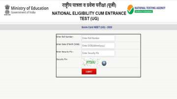 NEET Result 2020 declared: NTA activates direct link to check result