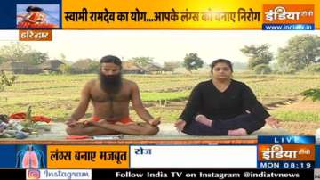 Try these yoga asanas by Swami Ramdev to deal with asthma and strengthen your lungs